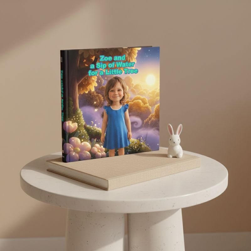 Zoe and a Sip of Water for a Little Tree