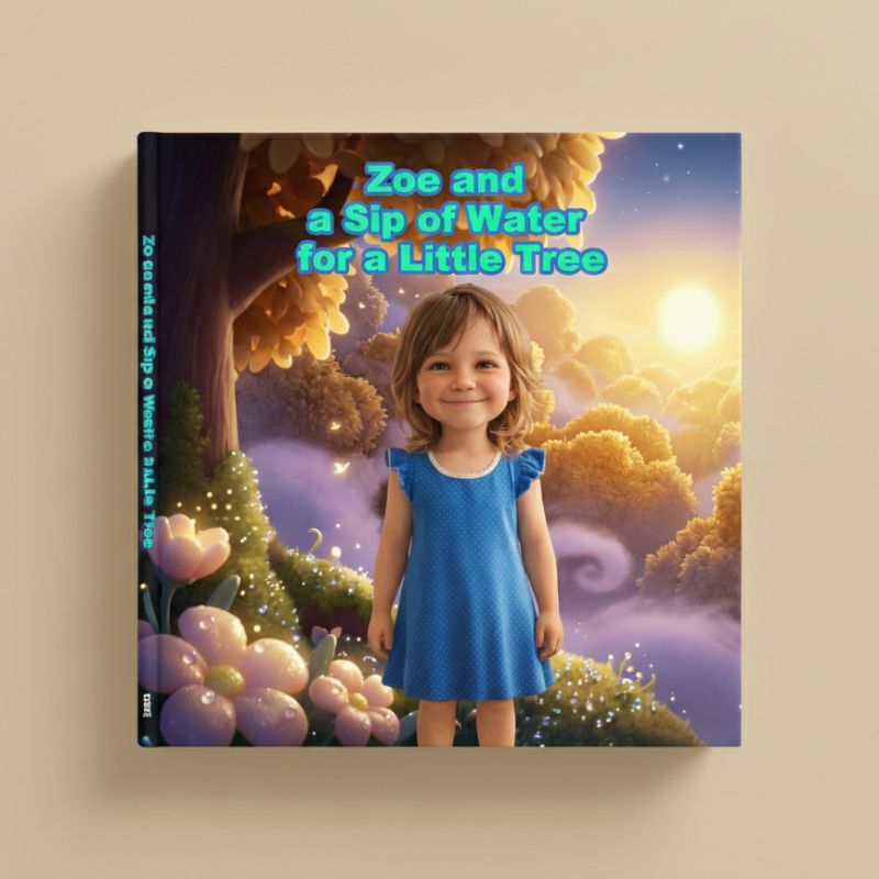 Zoe and a Sip of Water for a Little Tree