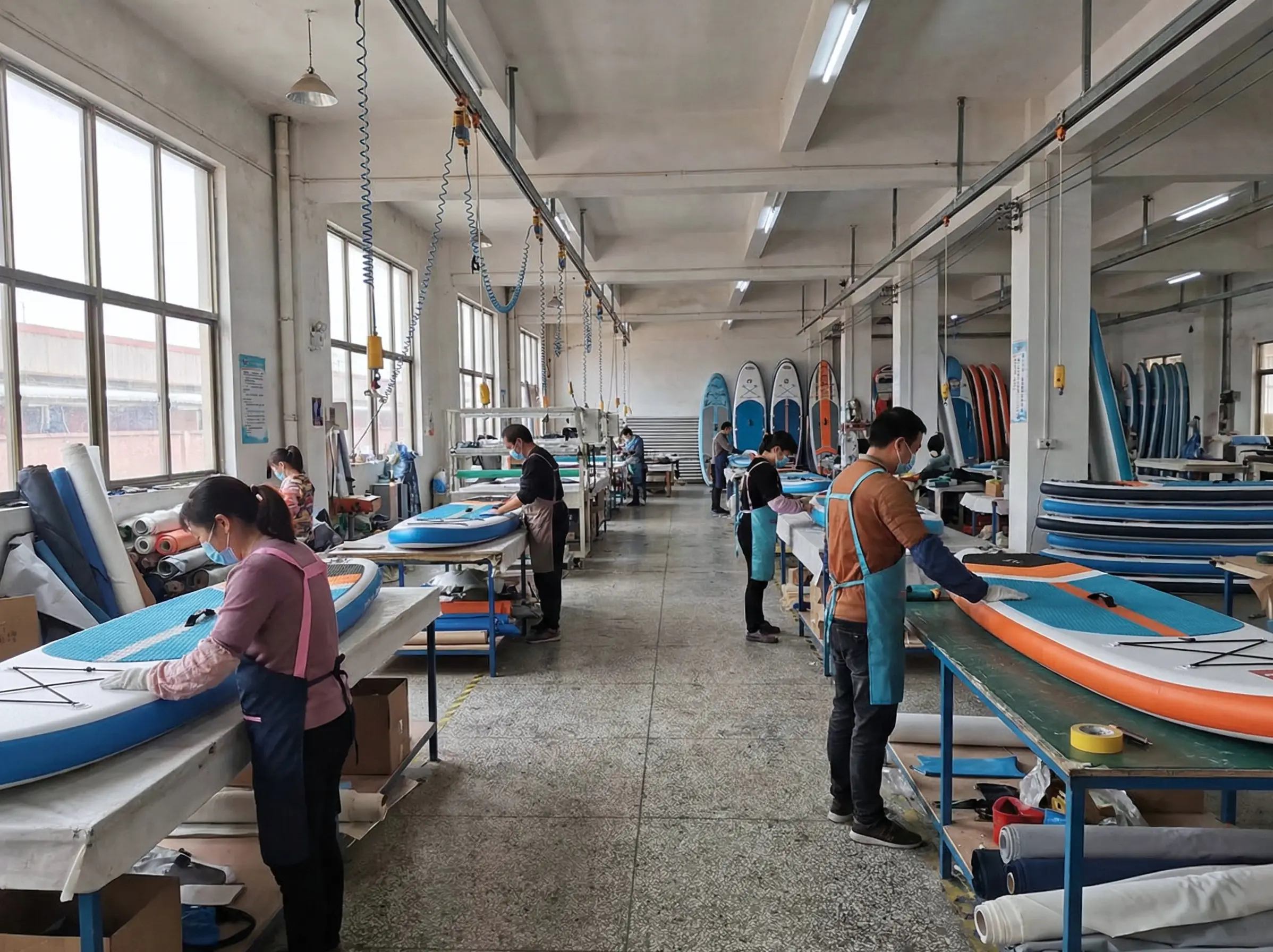 {"default":"In-house quality control inspection line for inflatable SUPs"}
