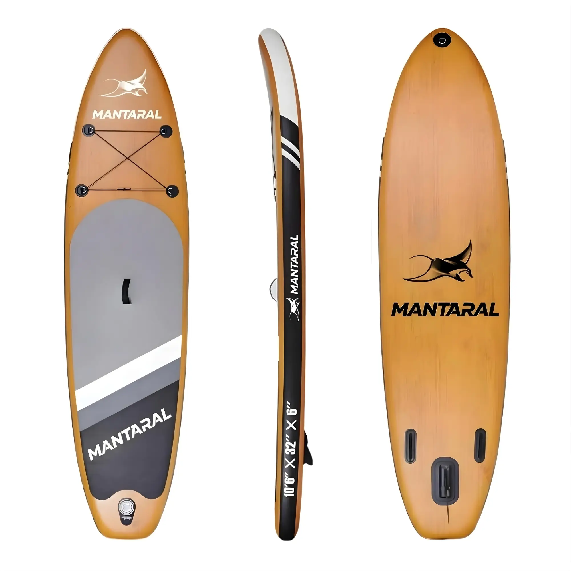 Custom wood pattern drop-stitch SUP board manufacturer
