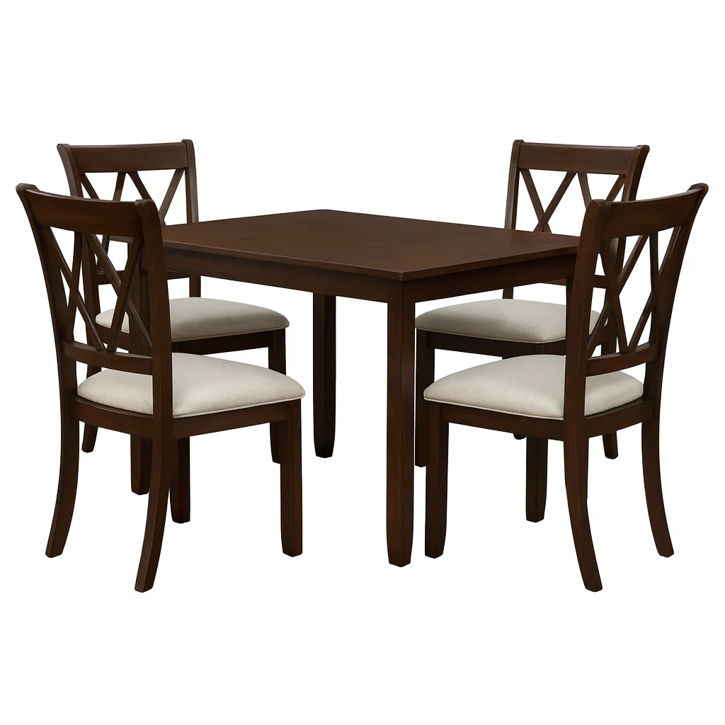 Mobilier de salle à manger,Ensemble table et chaises - DECOVIBEEU