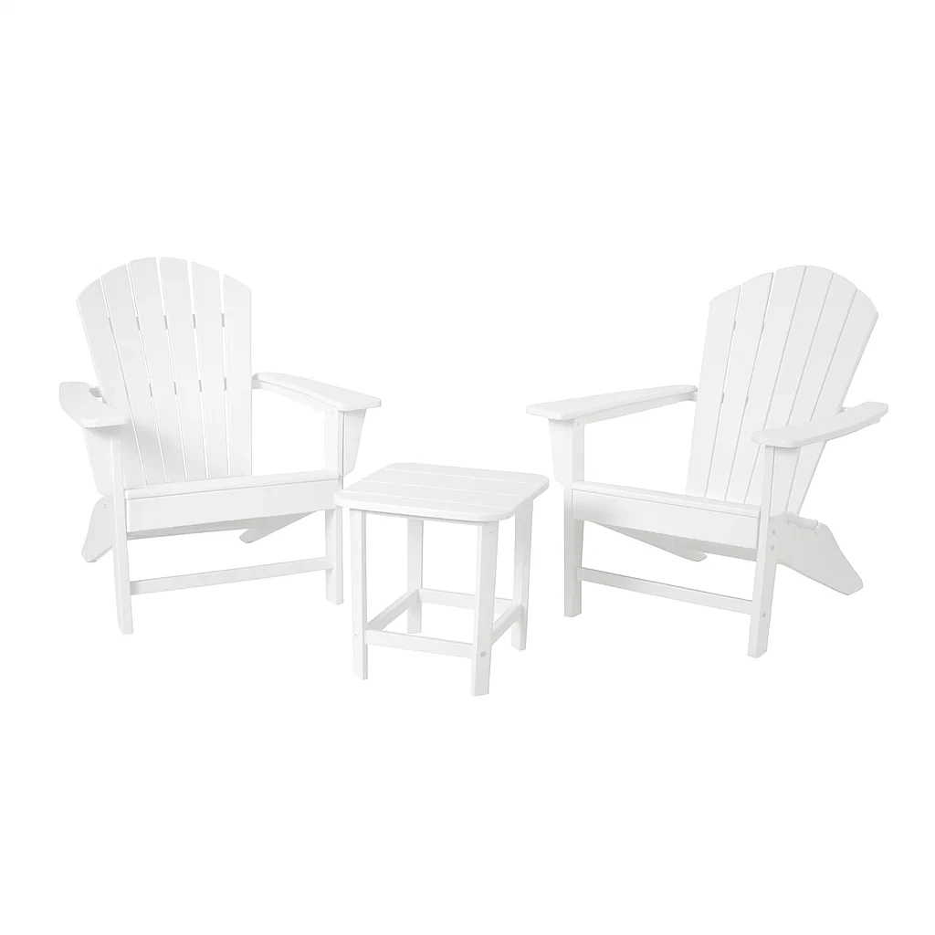 Mobilier de jardin,Ensemble de chaises Adirondack - DECOVIBEEU