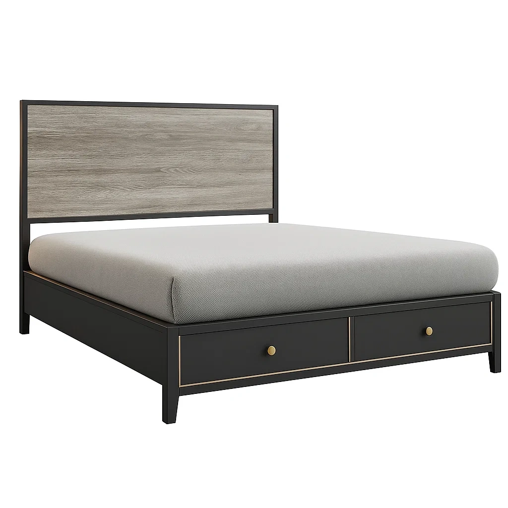 Meubles de chambre,Lit de rangement - DECOVIBEEU