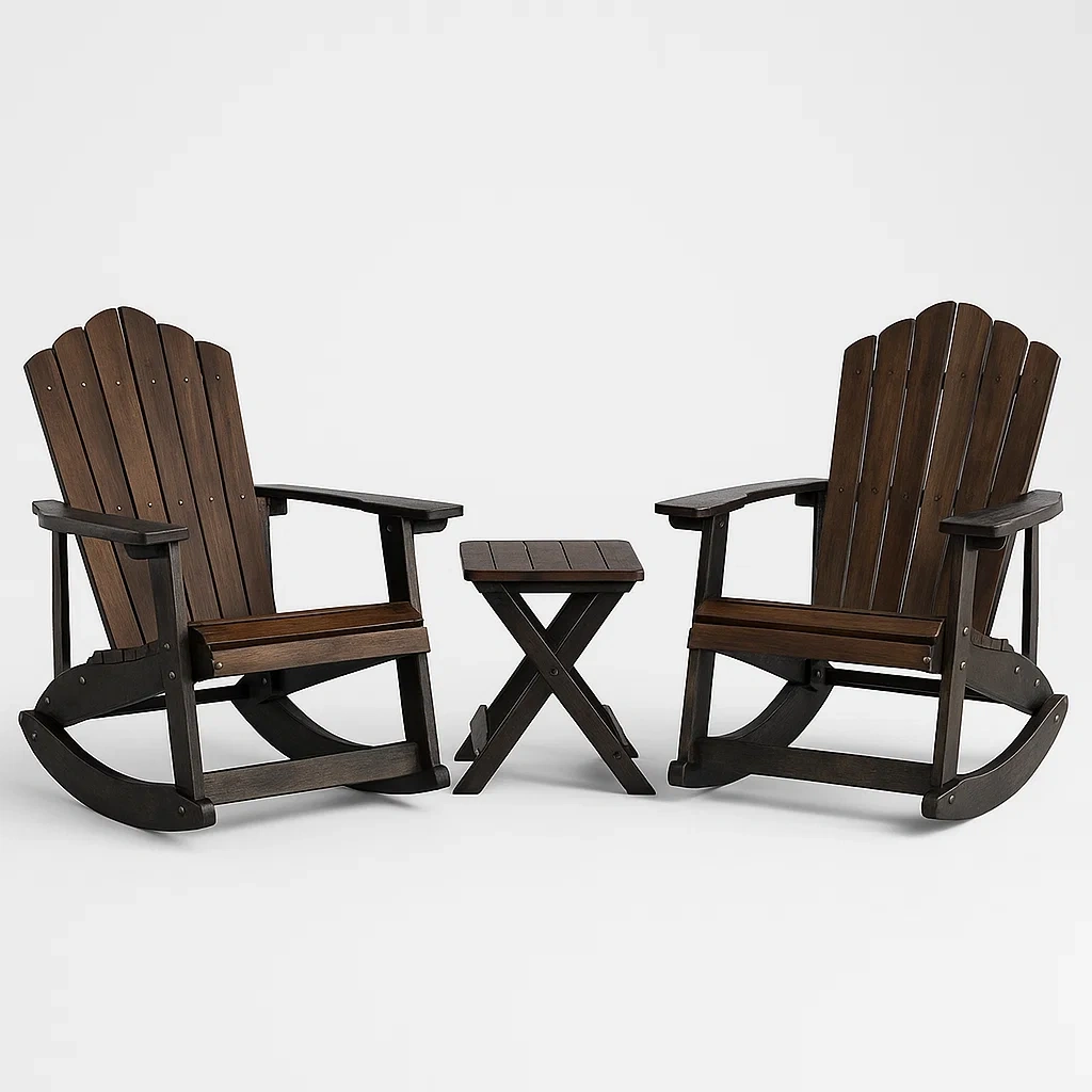 Mobilier d'extérieur,Ensemble de chaises Adirondack