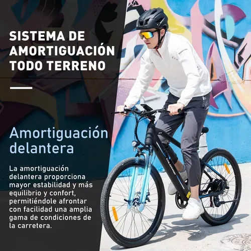 Colorway Bicicleta Eléctrica 500w Motor 32km/h 7 Velocidades