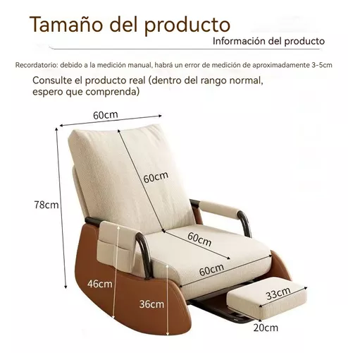 Mecedoras Modernas Ergonómicas,sofás Y Sillas Reclinables