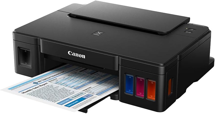 Canon Impresora de Inyección de Tinta Continua G1110, Mediano, Negro