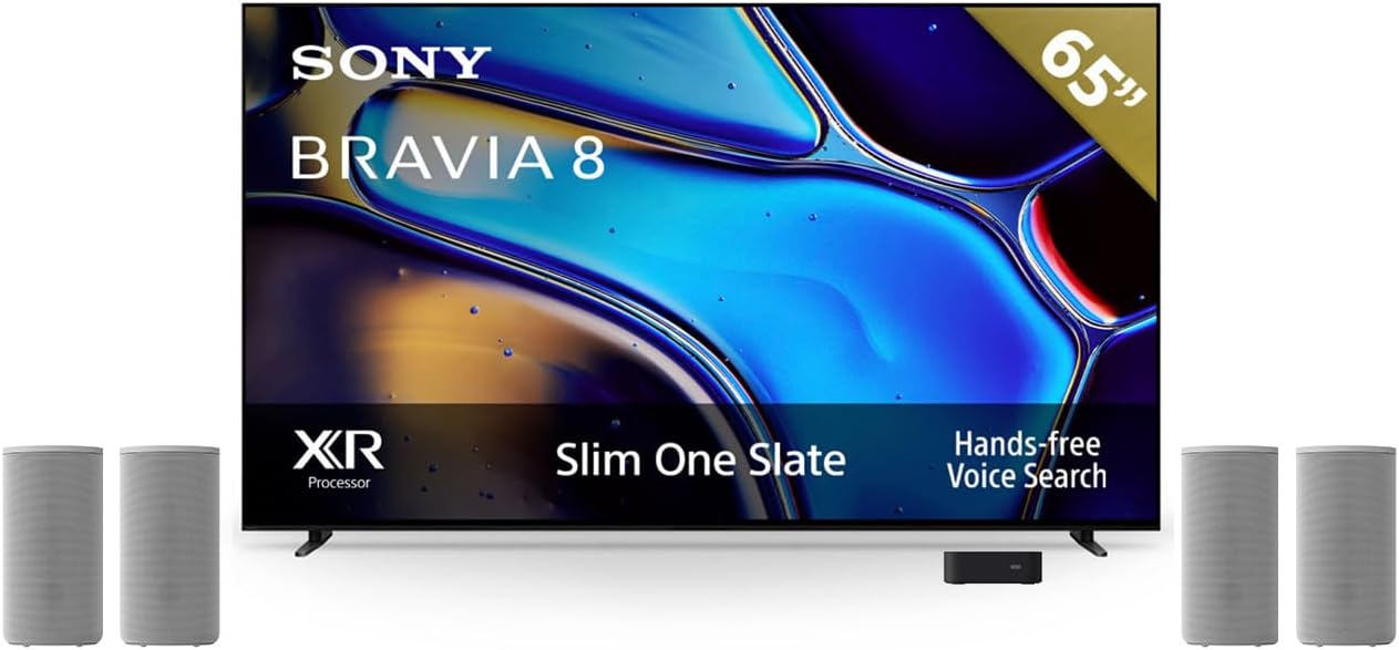 Sony BRAVIA 8 Pantalla 77” OLED con Procesador XR 4K Ultra HD Google