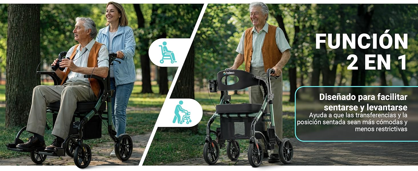 andadera con asiento para adulto