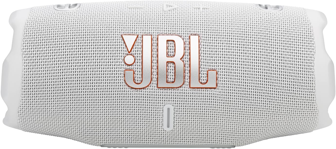 JBL Charge 6 Bocina Portátil Bluetooth, Batería Integrada, IP67 función de Carga USB - Blanco
