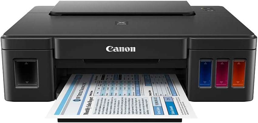 Canon Impresora de Inyección de Tinta Continua G1110, Mediano, Negro