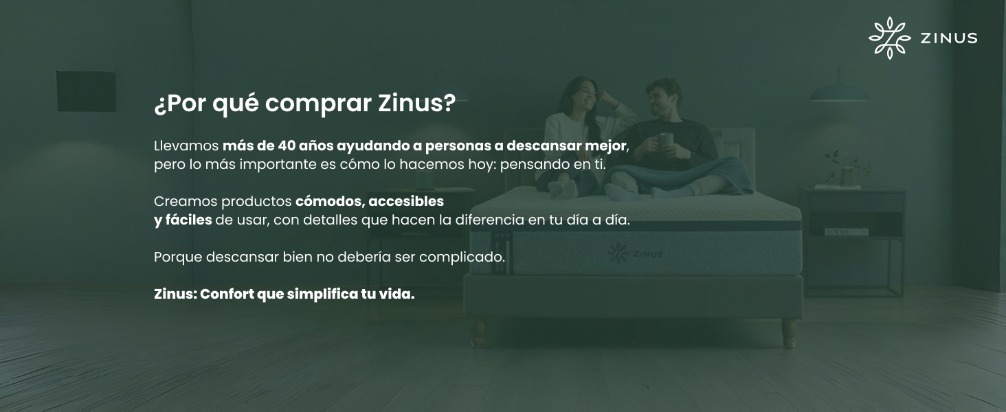 Zinus tiene 40 años en el mercado global