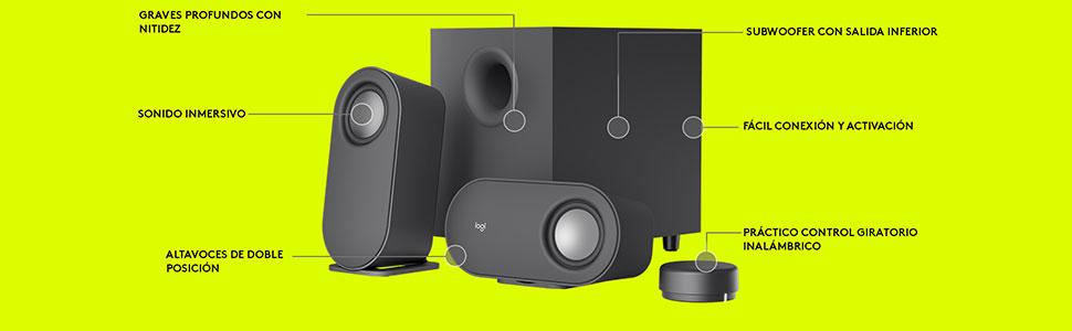 Z407 bluetooth speaker, bocina logitech z407, bocina inalámbrica logitech, logitech z407