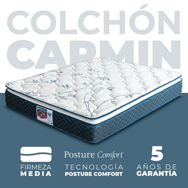 Colchón Matrimonial Spring Air Carmín Firmeza Media