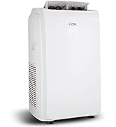 Commercial Cool 8.500 BTU DOE (14.000 BTU ASHRAE) Aire acondicionado portátil con control remoto, W...