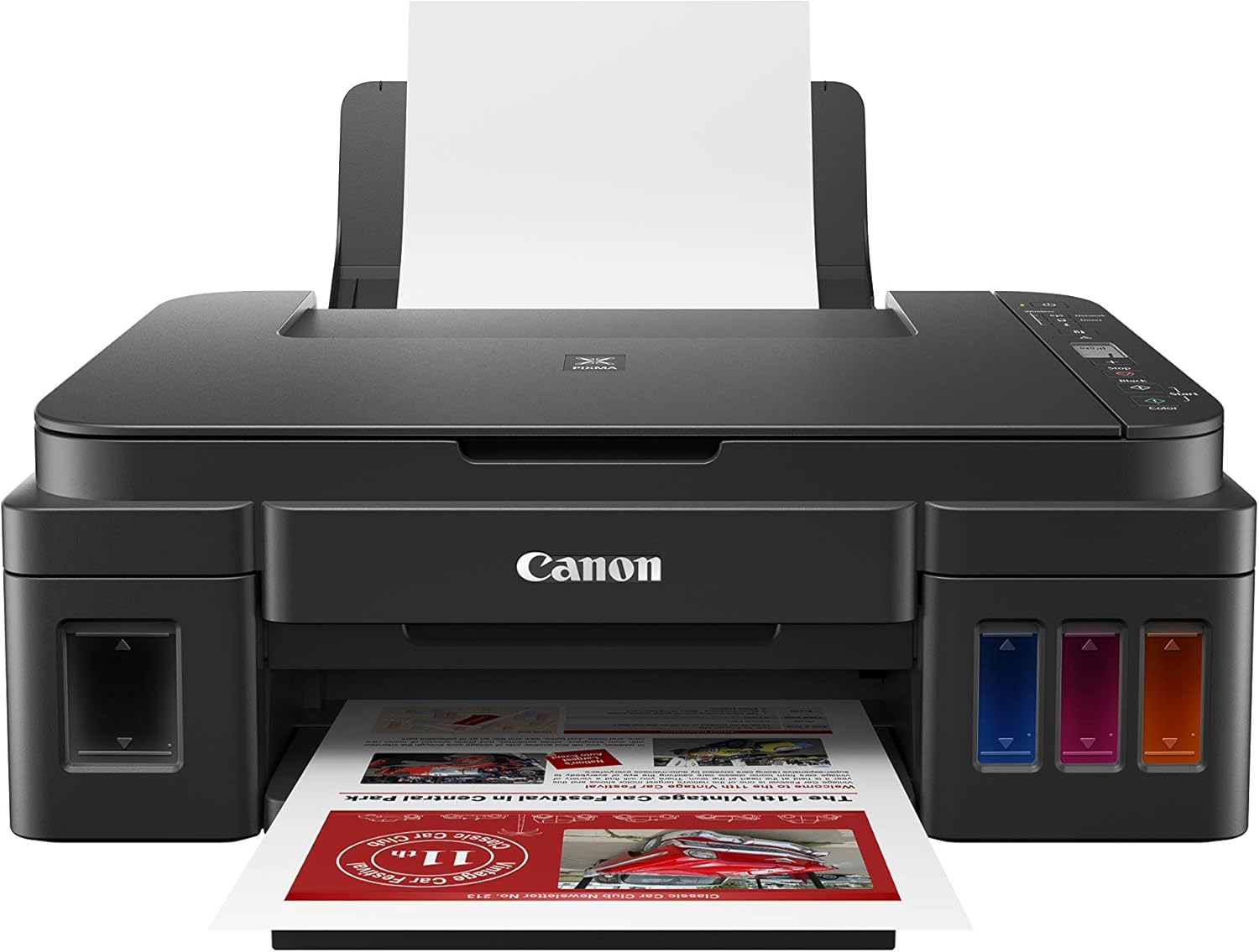 Canon Impresora de Inyección de Tinta Continua G1110, Mediano, Negro