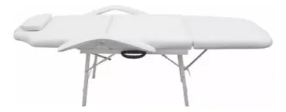 Silla Faciales Cama Camilla Sillón Spa Masaje Fisioterapia Color Blanco