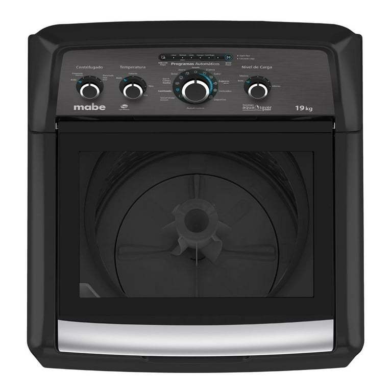 Lavadora automática Mabe LMX79114WDAB0 19 kg Diamond Gray