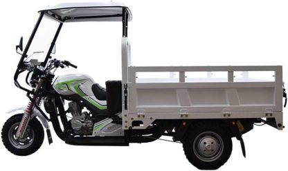 DINAMO Motocicleta Motocarro Heavy-B CAB 2025 Blanco