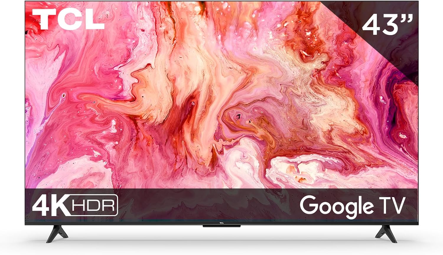 TCL Smart TV Pantalla 55" 55S451G Google TV 4K UHD Ultra HD | HDR 10 | 270 NITS 60 Hz | Dolby Audio Digital + | Compatible con Alexa