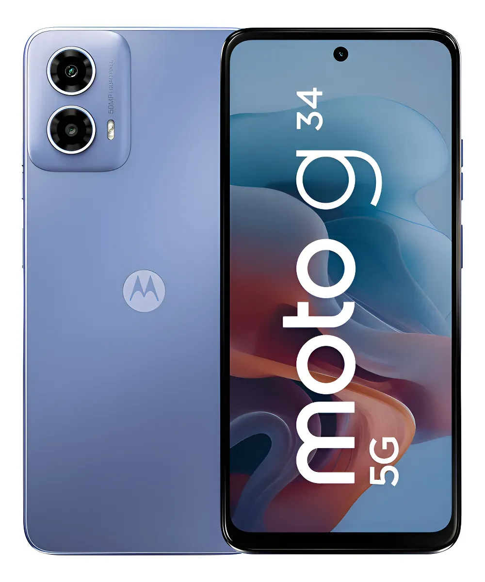 Moto G34 5G Dual SIM 256 GB Negro meteorito 8 GB RAM