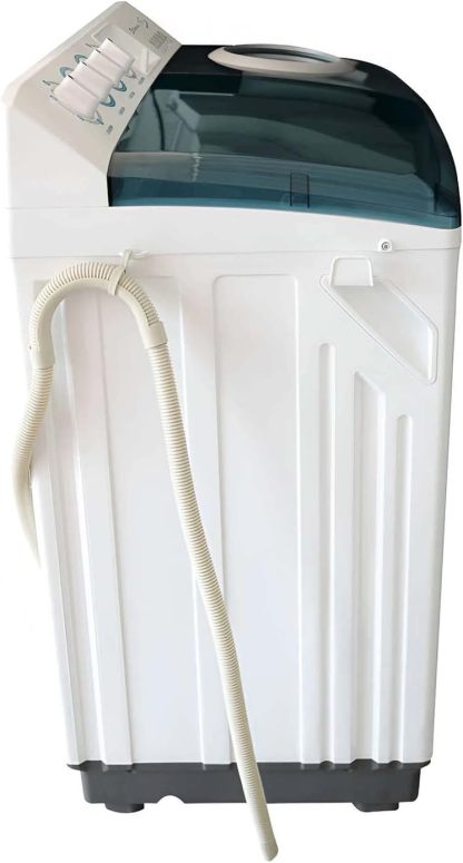 Koblenz Lavadora Dos Tinas de 22 Kg y 3 Velocidades con Secado Rápido y Lavado por Impulsor, Desagüe Manual, Timer de Lavado y Secado, Estructura de Plástico de Alta Resistencia, Blanca LDM-22B