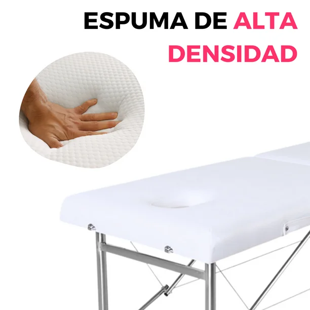 Cama Camilla De Masaje Plegable Portatil Komfort Rosa