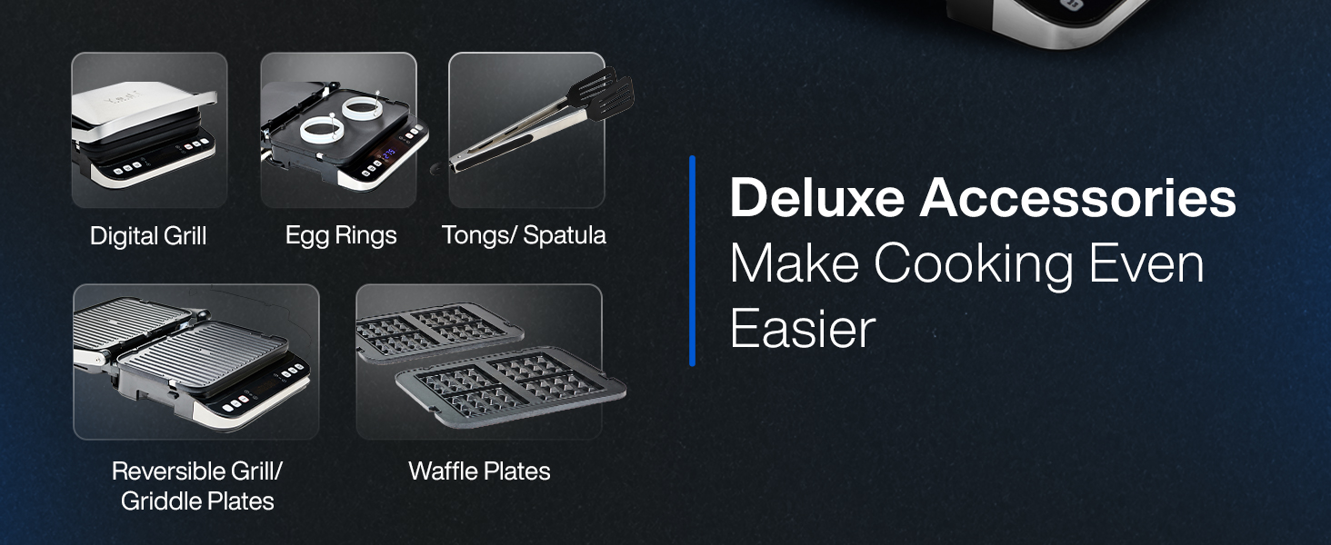 Griller y waffle maker 