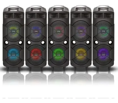 Bocina Portátil Steelpro Bazzoka 200W, Bluetooth, Karaoke,
