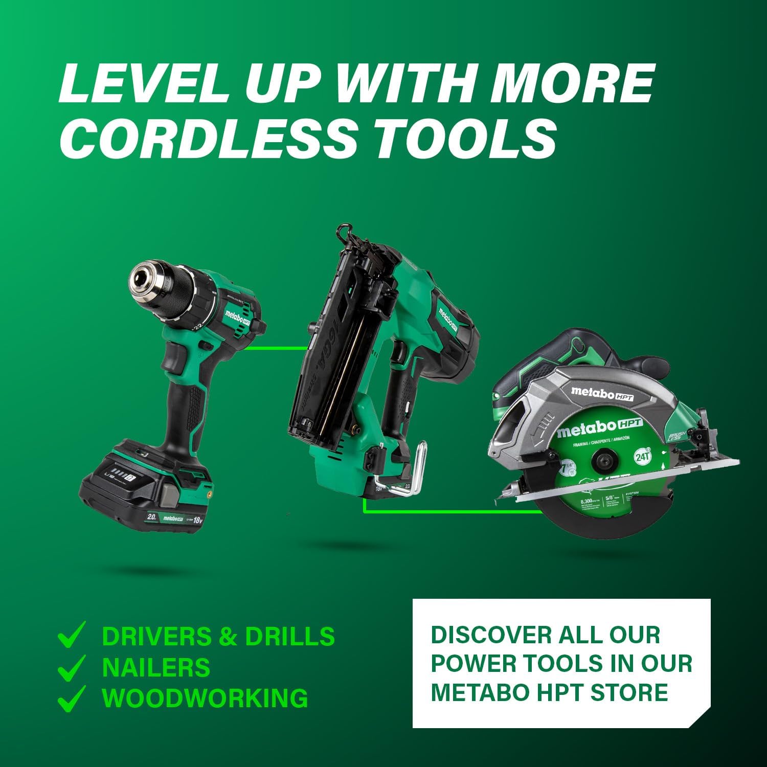 Metabo HPT Compresor de Aire | THE TANK | 200 PSI | 6 Galones | Ec914S