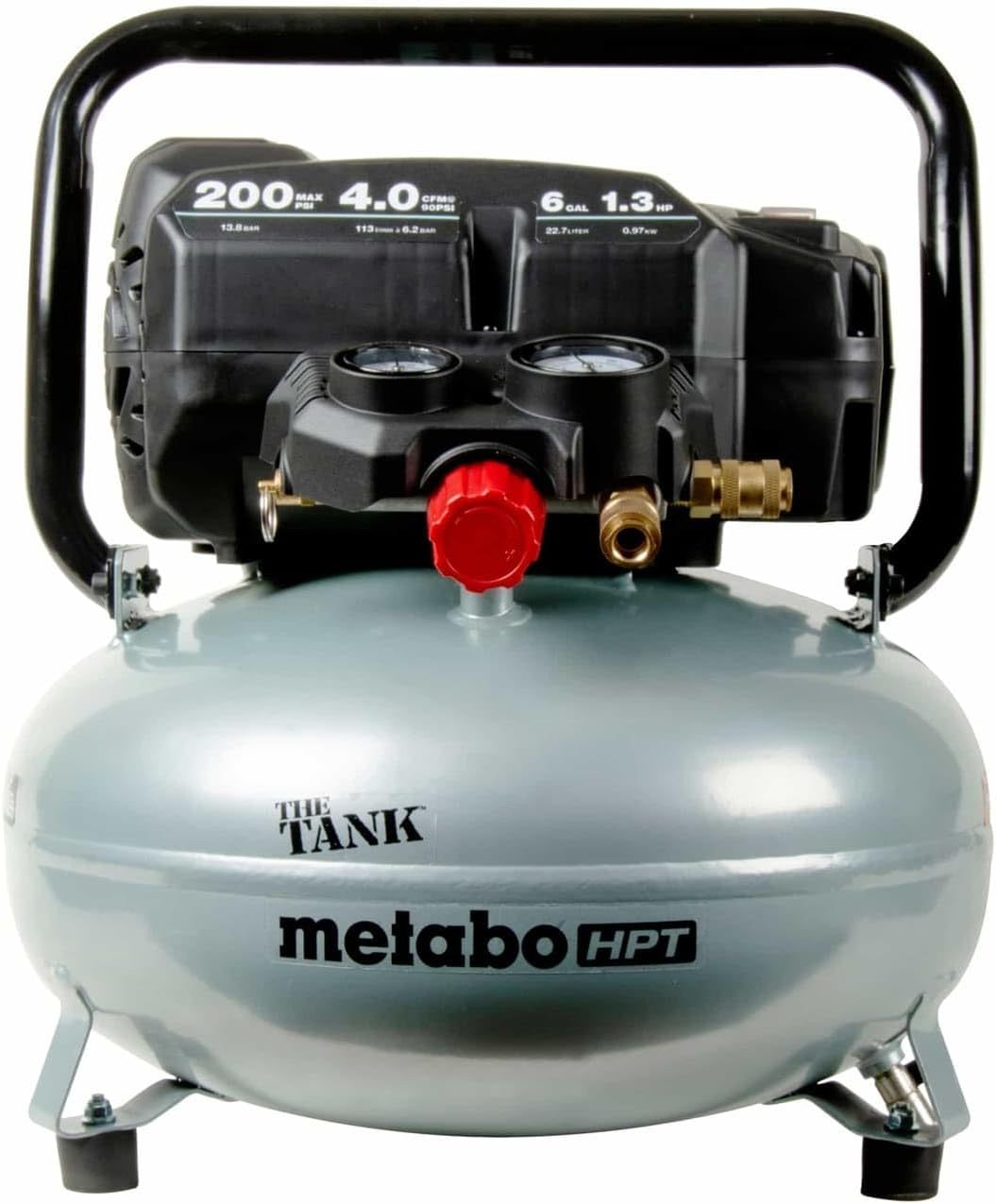 Metabo HPT Compresor de Aire | THE TANK | 200 PSI | 6 Galones | Ec914S
