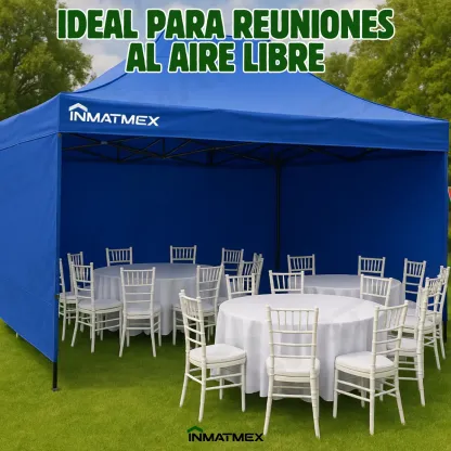 Carpa 3x4.5 Reforzado Plegable Impermeable Con Paredes Toldo