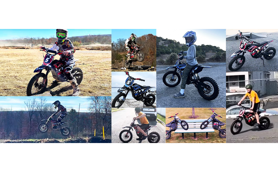 MotoTec Pro 60v 2000w Electric Dirt Bike Fotos de clientes
