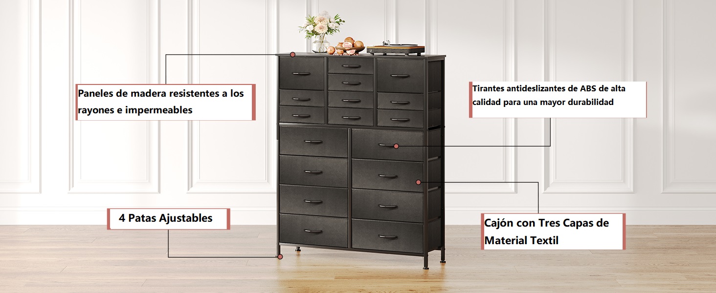 Cómoda para Dormitorio