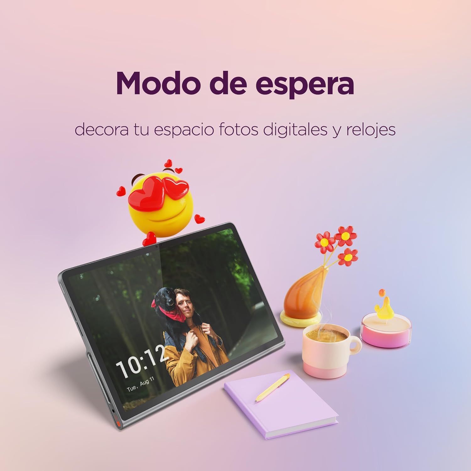 Lenovo Tab Plus | 11.5" 2K MediaTek Helio G99 8GB RAM 128GB SSD| Octa JBL Hi-Fi Altavoces Dolby Atmos, Cámara Frontal 8.0MP Trasera 8.0MP | Android 14, Incluye Funda Protectora