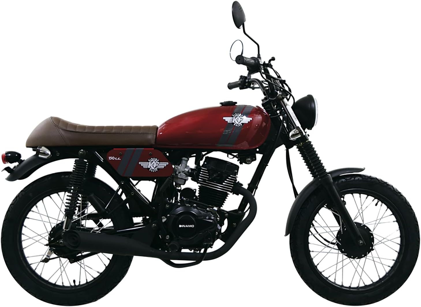DINAMO Motocicleta Clásica KF-Racer 2024 Roja