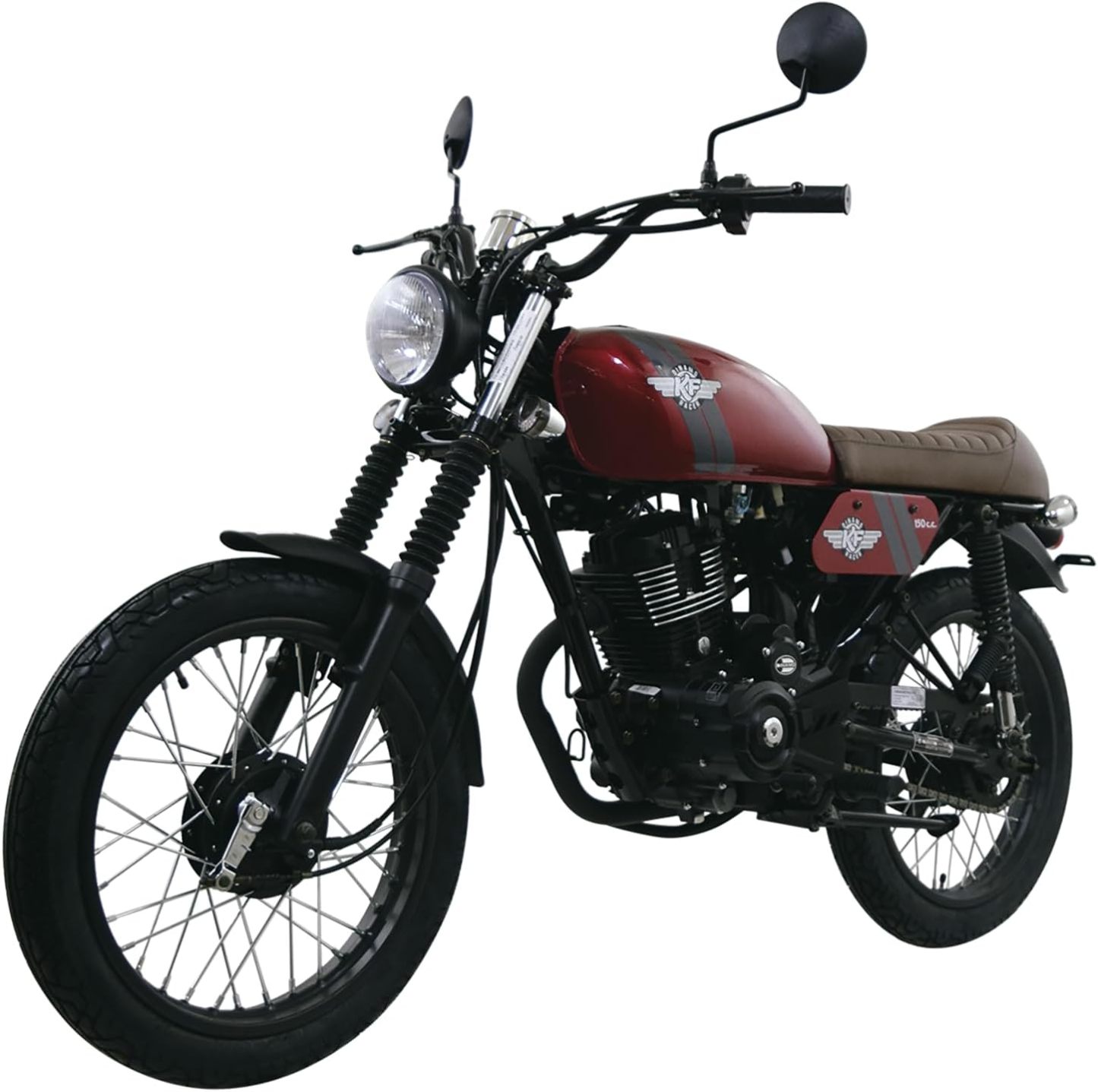 DINAMO Motocicleta Clásica KF-Racer 2024 Roja