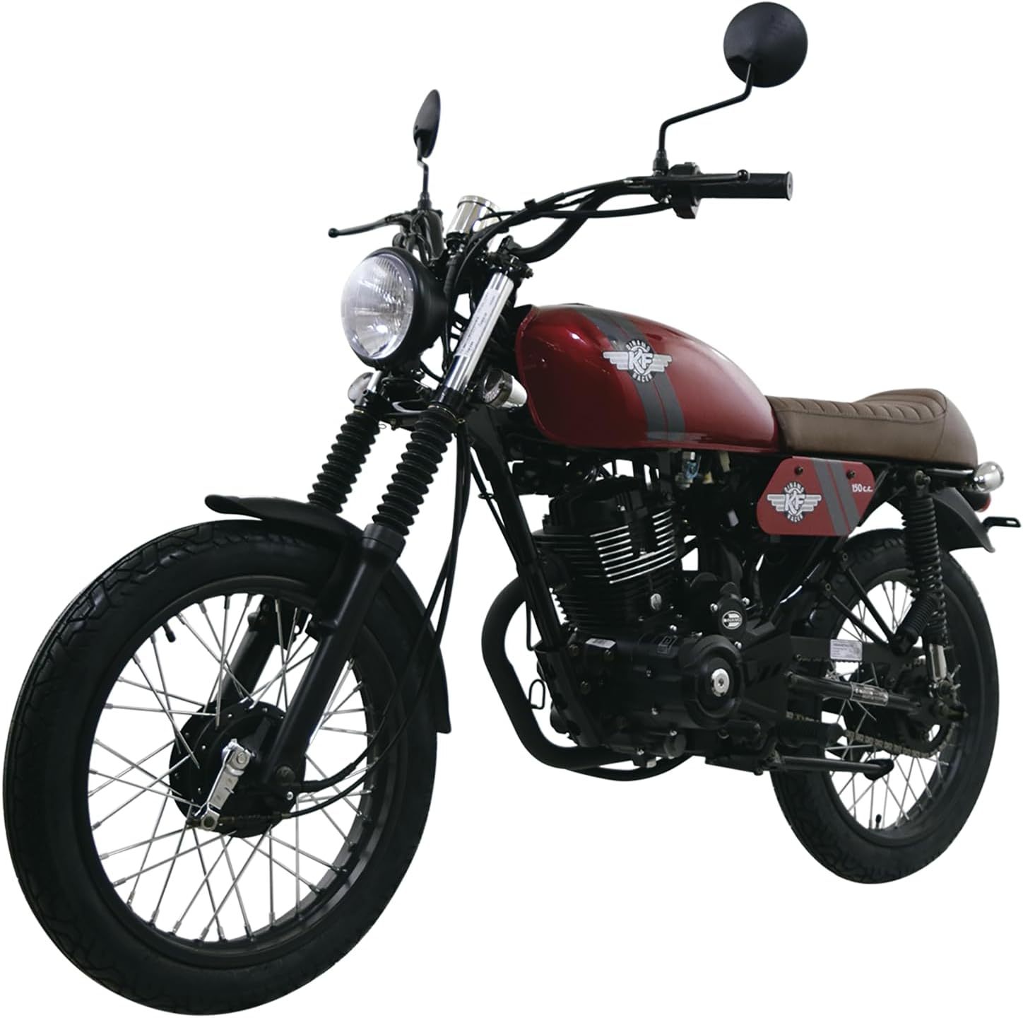 DINAMO Motocicleta Clásica KF-Racer 2024 Roja