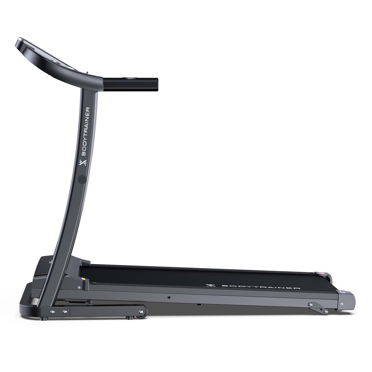 Caminadora Eléctrica BodyTrainer B2-400 Plegable con Display LED Velocidad Máx 14 Km/h