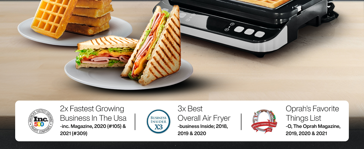 Griller y waffle maker 