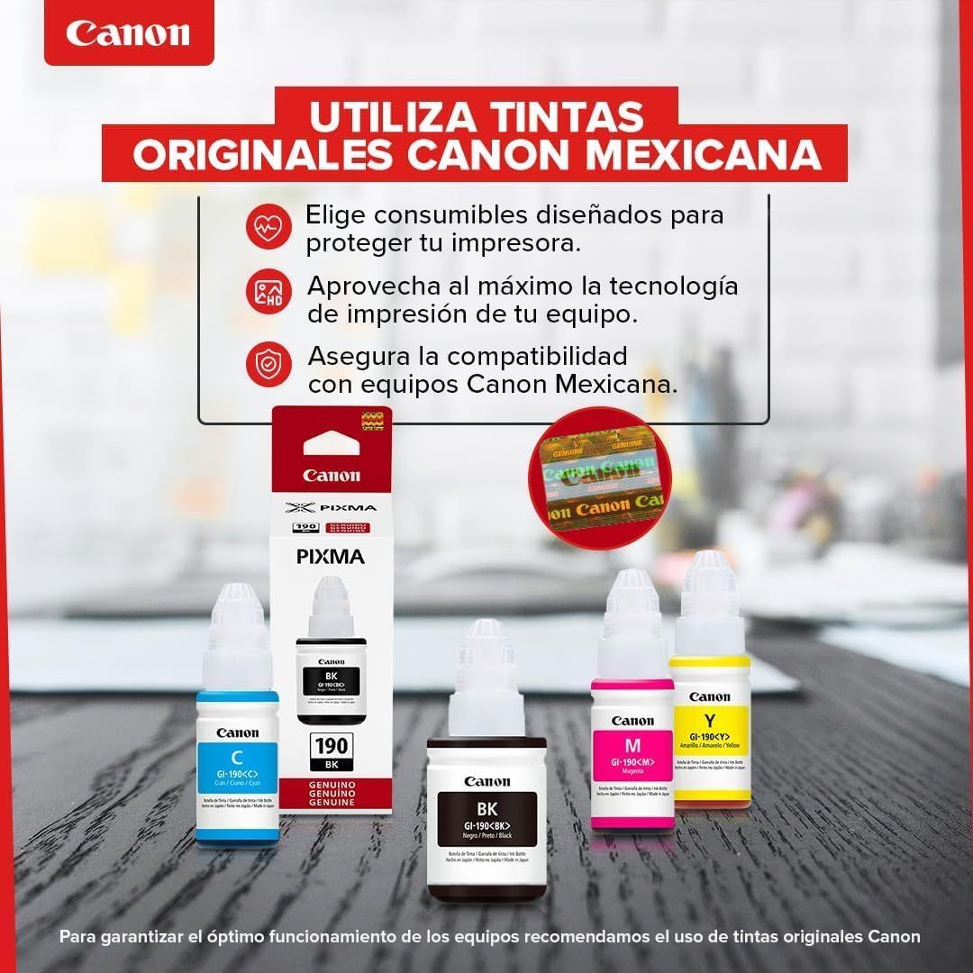 Canon Multifuncional de Inyección de Tinta Continua G3110