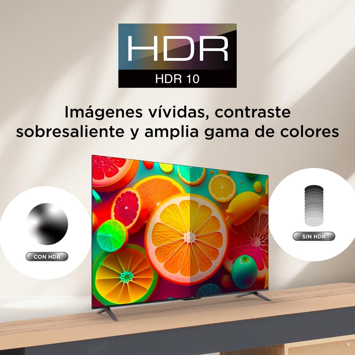 TCL Smart TV Pantalla 55" 55S451G Google TV 4K UHD Ultra HD | HDR 10 | 270 NITS 60 Hz | Dolby Audio Digital + | Compatible con Alexa