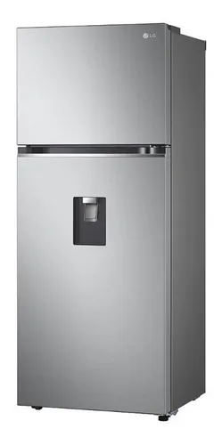 Refrigerador con freezer inverter LG Top Freezer VT40WP color plata platino con capacidad de 396L