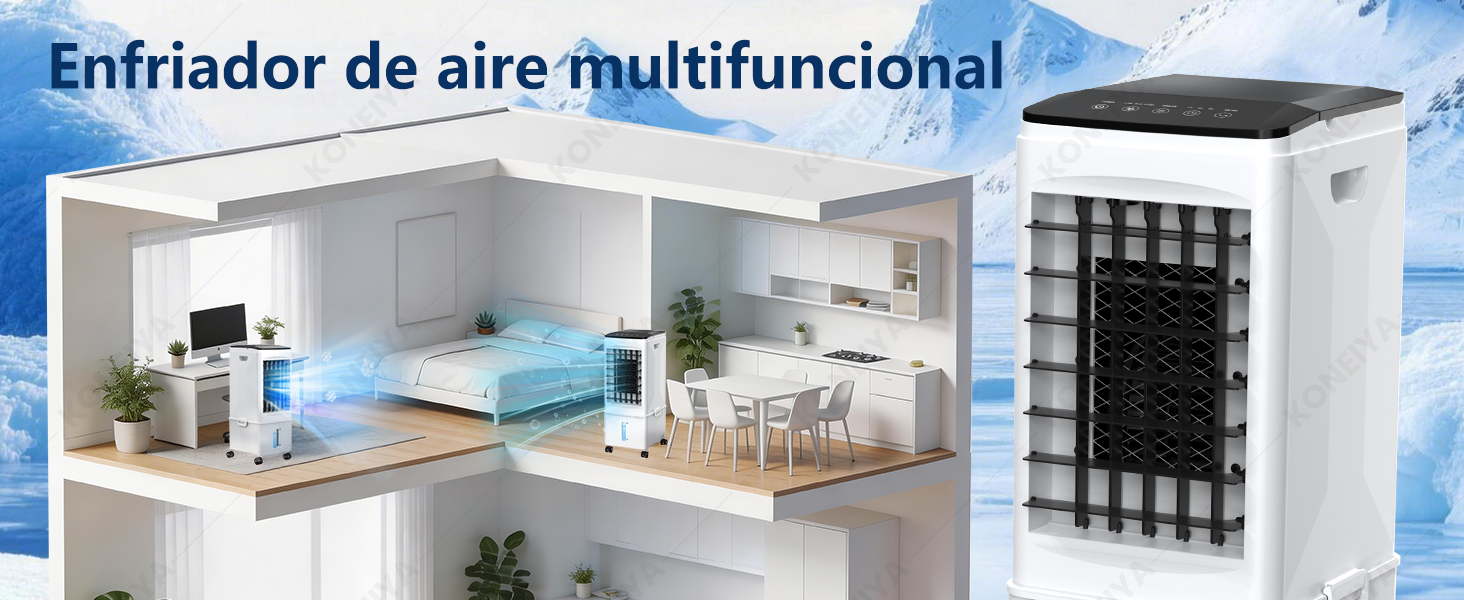 Enfriador de aire multifuncional