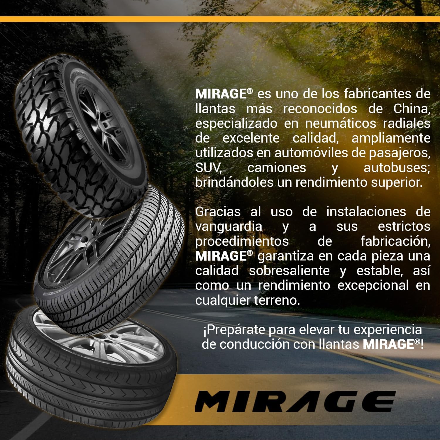 MIRAGE 2 Llantas 205/65R15 94H MR-166