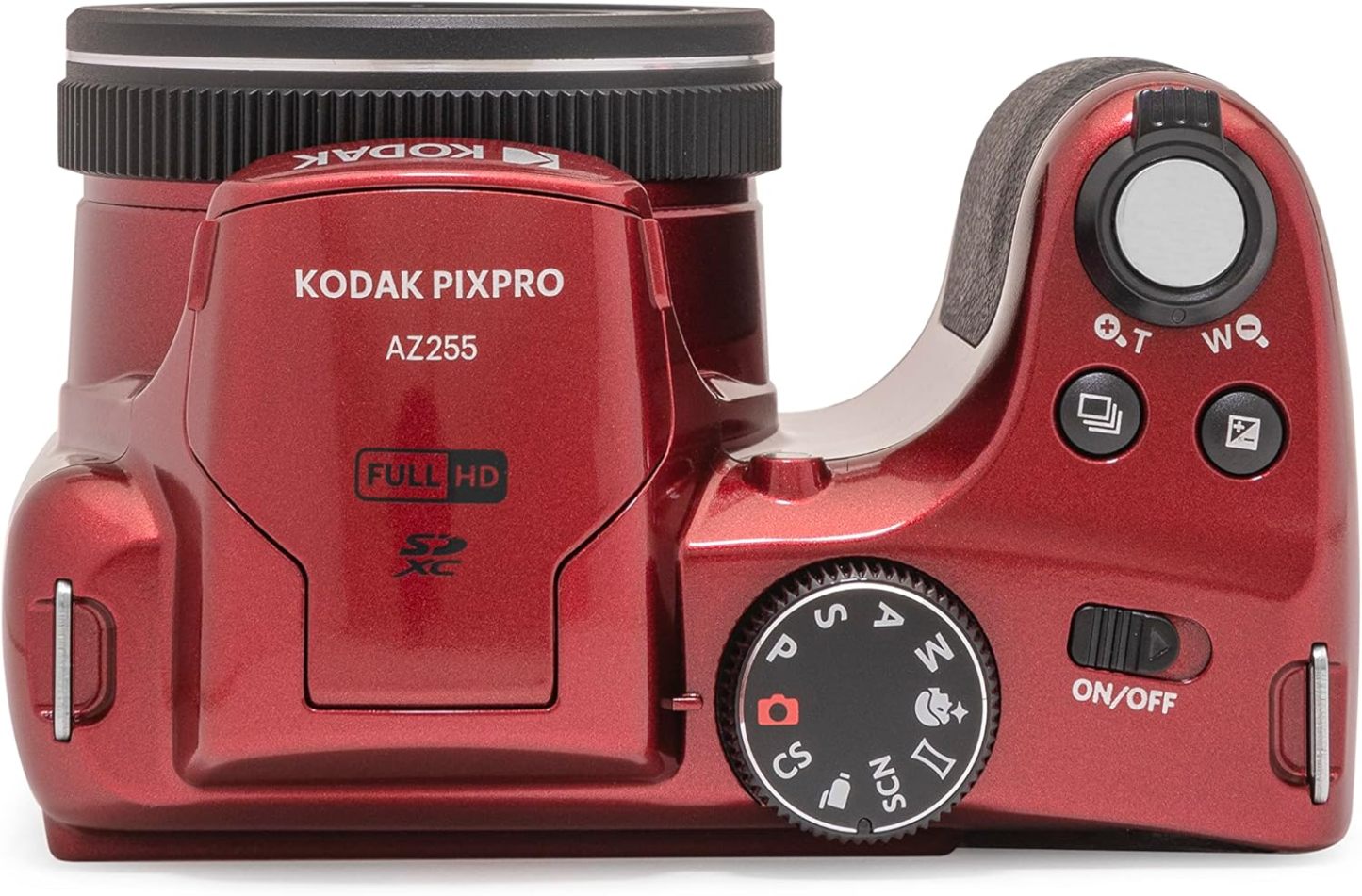 Kodak PIXPRO AZ255-WH Cámara Digital de 16 MP, Zoom óptico de 25 x 24 mm, Lente Gran Angular, estabilización óptica de Imagen, 1080P, Full HD, Video, cámara de vlogging LCD de 3 Pulgadas (Blanco)