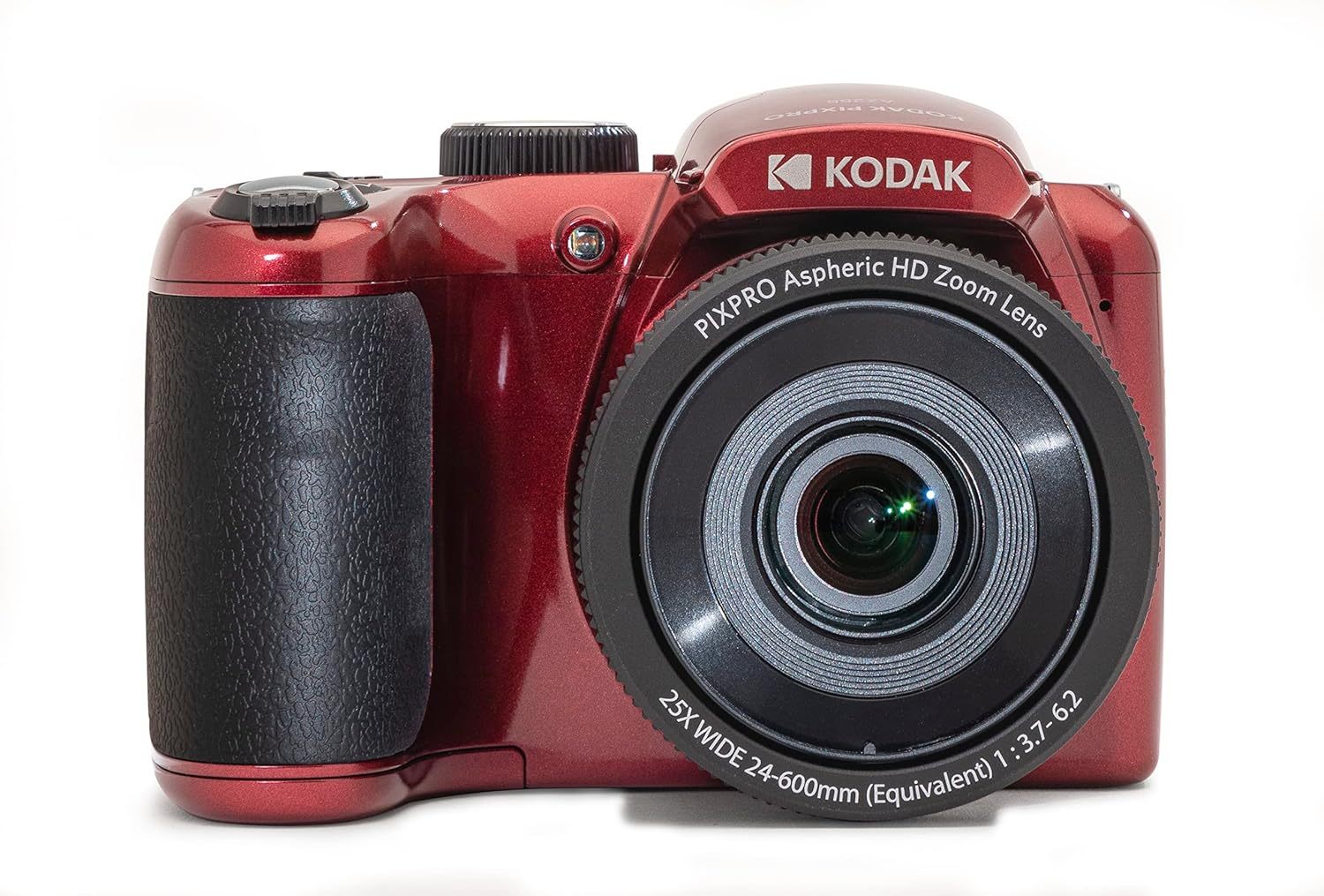 Kodak PIXPRO AZ255-WH Cámara Digital de 16 MP, Zoom óptico de 25 x 24 mm, Lente Gran Angular, estabilización óptica de Imagen, 1080P, Full HD, Video, cámara de vlogging LCD de 3 Pulgadas (Blanco)
