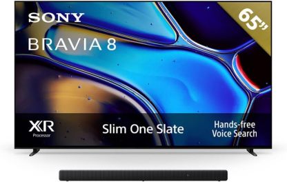 Sony BRAVIA 8 Pantalla 77” OLED con Procesador XR 4K Ultra HD Google