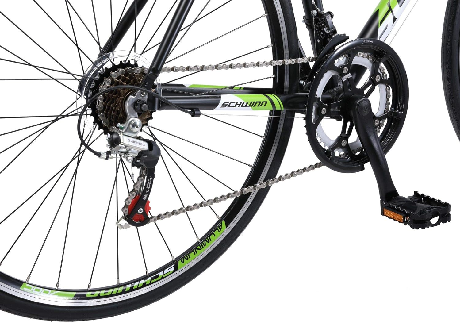 Schwinn Volare 1300 para Hombre Barra Bicicleta de Carretera, 700 °C Ruedas Mediano tamaño del Marco