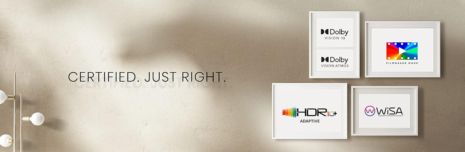 Hisense ULED 4K Premium 65U6H Quantum Dot QLED Series 65 Pulgadas Smart Google TV, Dolby Vision Atmos, Control Remoto de Voz, Compatible con Alexa (Modelo 2025)